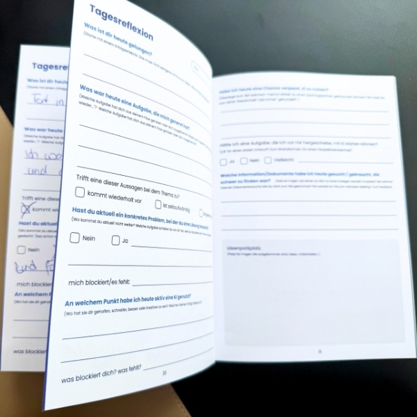 Tägliche Reflexionsroutine